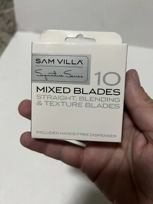 Sam Villa Signature Series 10  Mixed Blades  Razor Read Only 7 Blades Left - Image 1 of 2