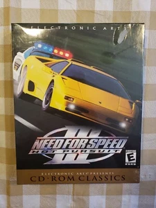 Need for Speed III 3 Hot Pursuit Big Box PC Game NEW Factory Sealed - Picture 1 of 9
