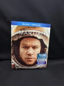 The Martian (Blu-ray, 2015) Matt Damon Jessica Chastain Kristen Wiig - Picture 1 of 1