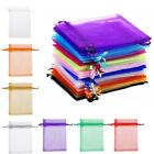 10 Colors Gift Bags Wedding Jewellery Candy Pouches 5-200pcs