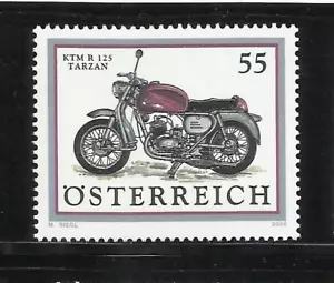 AUSTRIA. Año: 2006. Tema: MOTOCICLETAS. - Imagen 1 de 1