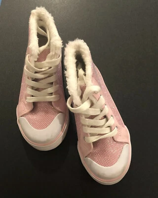 Gymboree розовый блестящий кроссовки ребенка ясельного возраста размер 12 - Изображение 1 из 4