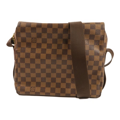 LOUIS VUITTON（LV） Borsa a tracolla Louis Vuitton LV GHW Naviglio M45255 Damier marrone