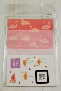 Mini papelería Pink Flamingo - Mini Letter Pad Stickers & Envelope Set - Imagen 1 de 2