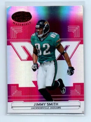 2006 Leaf Certified Materials Mirror Red Football Card #68 Jimmy Smith/100 - Image 1 of 2