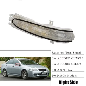 Side View Mirror Turn Signal For Honda Accord Acura TSX 2004-2008 Rear Right - Picture 1 of 6