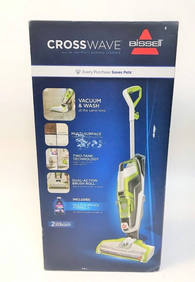 NEW Bissell 1785 CrossWave All-in-One Multi-Surface Wet Vacuum Cleaner - Image 1 of 1