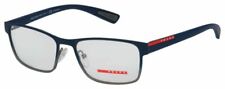 Prada Linea Rossa Lifestyle 50GV (U6T1O1) Eyeglass Frame - Blue