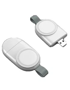 For Apple Watch Series 7/6/5/4/3/2/1 Portable USB Wireless Charger Key iWatch - Zdjęcie 1 z 9