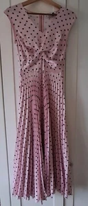 Closet London Occasion Soft Pink Spotted Dress Size uk 12 excellent condition - Picture 1 of 4