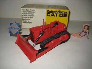 CATERPILLAR D 9 G PLANIERRAUPE TIEFBAU GREVE #2870 CONRAD 1:50 OVP LIMITIERT - Picture 1 of 4