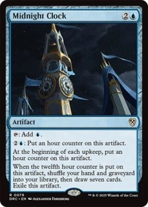 Midnight Clock Commander: Aetherdrift MTG Magic  - Picture 1 of 1
