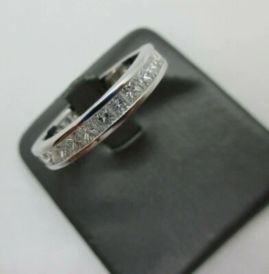 14K Gold Eternity Wedding Band Natural Diamonds=2.25 Carats F-VS2   Value=$9,750 - Imagem 1 de 4