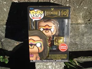 FUNKO POP WWE HALL OF FAME ULTIMATE WARRIOR #142 GAMESTOP EXCLUSIVE - Picture 1 of 10