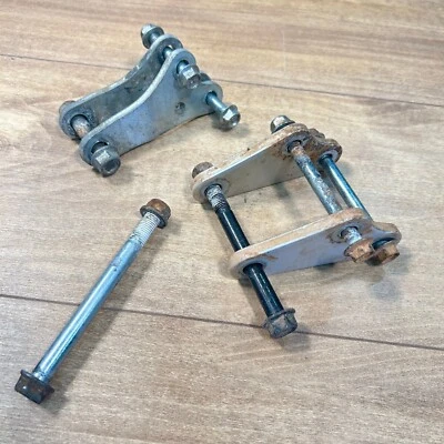 03-04 Kawasaki KLX400 KLX 400 Suzuki DRZ400 / SOPORTES DE MOTOR OEM CON PERNOS Foto 1 de 3