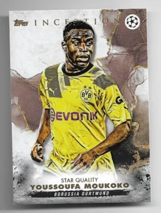 2022-23 Topps Inception UEFA Club Base Card: Youssoufa Moukoko - Bild 1 von 2