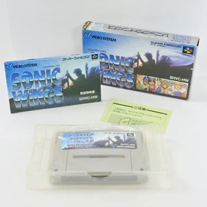 SONIC WINGS Super Famicom Nintendo 2354 sf - Picture 1 of 17