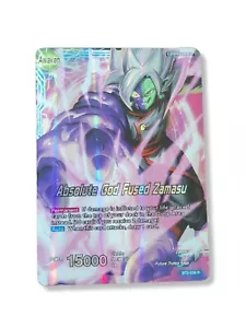 Dragon Ball Super Tcg Absolute God Fused Zamasu BT2-034R - Picture 1 of 2