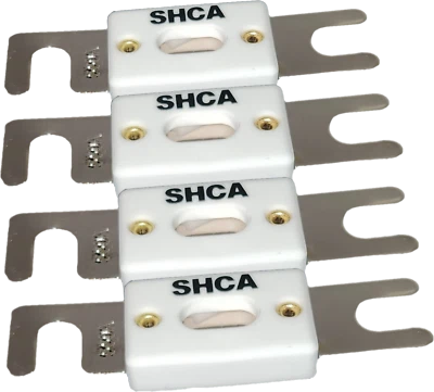 Fusible ANL de cerámica de 250 amperios de Sky High fusible en línea para audio de automóvil paquete de 4 Foto 1 de 2