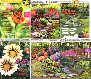 Magazine Lot Garden Gate - (6) 2010, 11, 12 Issues #92, 102 - 106 Like New - Picture 1 of 13