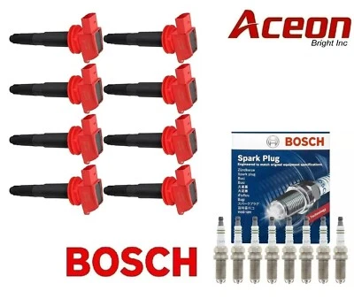 Оригинальная катушка зажигания + свеча зажигания (8 комплектов) ACEON для Porsche Cayenne Panamera GTS S - Изображение 1 из 4