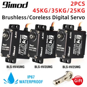 9imod 45KG 35KG 25KG Brushless/Coreless Metal Gear Digital Servo für RC Car Boot - Picture 1 of 17