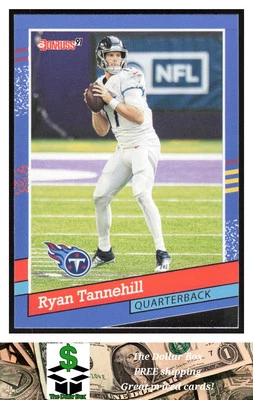2021 Donruss Retro 1991 #91-26 Ryan Tannehill - Tennessee Titans - Image 1 of 2