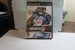 Madden NFL 08 PS2 PlayStation 2 Complete - Very Good - Picture 1 of 3