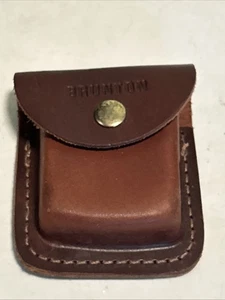 Great Condition Brunton Leather Case for Pocket Transit - Picture 1 of 7