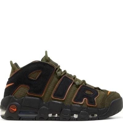[DX2669-300] Mens Nike Air More Uptempo 96 'Cargo Khaki Alpha Orange' - Image 1 of 4
