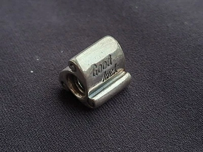 PANDORA Viel Glück Anhänger 925 Sterling Silber Perle, Charm, Anhänger #790514 - Bild 1 von 4