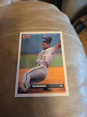 1993 Donruss #565 Tim Raines Chicago White Sox HOF - Image 1 of 2