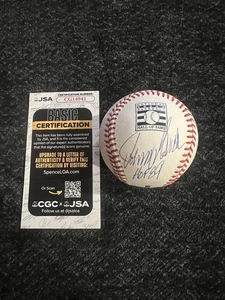 Johnny Bench Cincinnati Reds Signed Hall of Fame Baseball w/"HOF 89" Insc JSA - Picture 1 of 3
