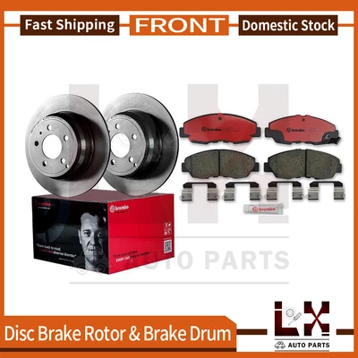Rotor de freno delantero Brembo 6 y pastillas para Honda Accord 1997 Acura CL 1994-1997 Foto 1 de 4