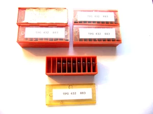 Neu 48 Stück - TPG 432 Grade 883 Carboloy Einsätze - Bild 1 von 3