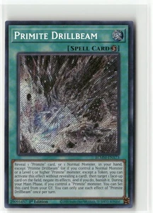 Yugioh Primite Drillbeam BLMM-EN173 Secret Rare NM 1st Ed - Picture 1 of 2