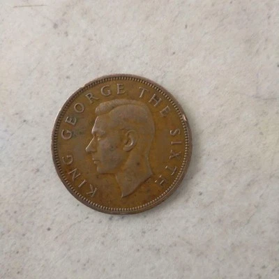 1950 British 1 penny Vintage coin / 132 - Image 1 of 2
