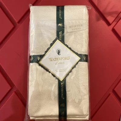 4 SERVILLETAS DE CENA WATERFORD NUEVAS - NUEVAS EN PAQUETE - CHAMPÁN - Color 76 Foto 1 de 3