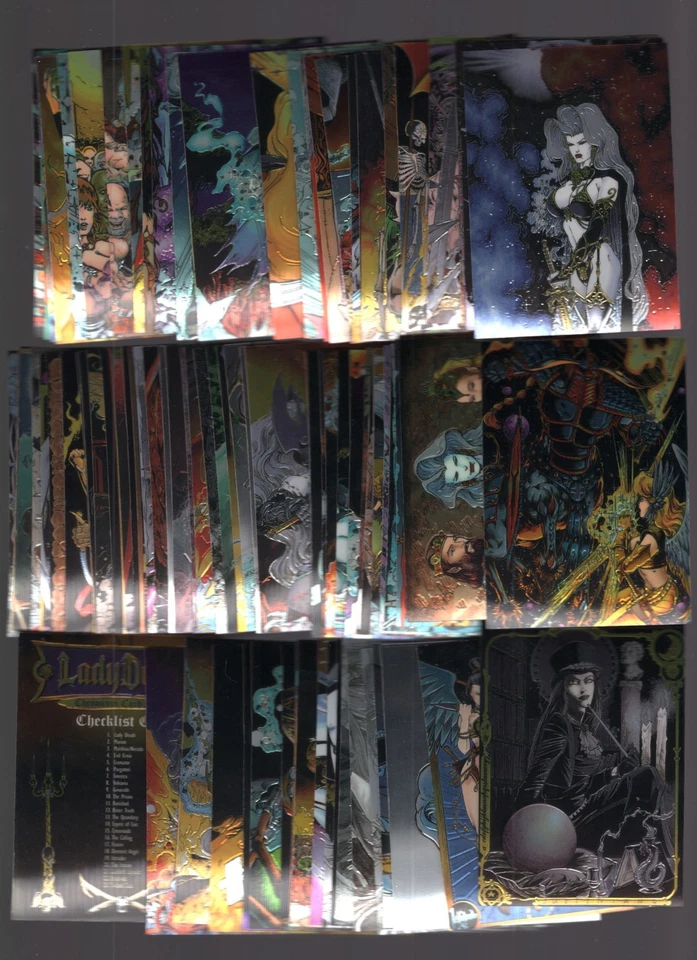 Lady Death Season 3 1996 Krome Set of 90 Trading Cards - Image 1 of 1