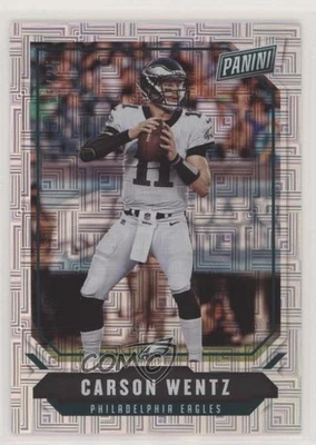 2018 Panini National Convention Escher Squares /25 Carson Wentz #25 - Image 1 of 2
