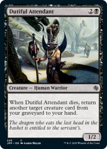 x4 Dutiful Attendant - Jumpstart - NM - MTG - Image 1 of 1
