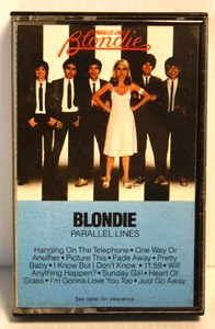 Blondie - Parallel Lines (Cassette, 1978) Reissue - Picture 1 of 5