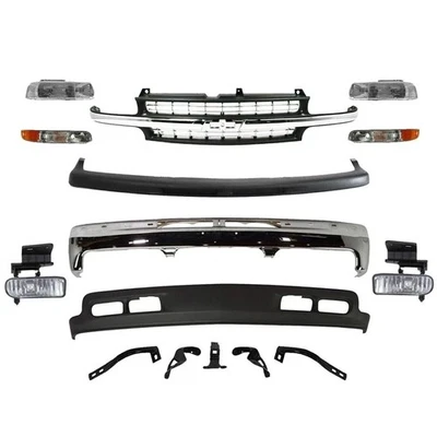 Front Bumper Kit For 1999-2002 Chevrolet Silverado 1500 /2000-06 Suburban /Tahoe - Image 1 of 4