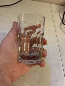 Set Of 4 Vintage Libbey Duratuff Gibraltar Clear 8 Paneled Tumbler Glasses 9 Oz - Picture 1 of 5