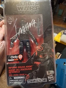 Star Wars Janina Gavankar Signed The Black Series Battlefront 2 Fugure SW COA - Picture 1 of 3