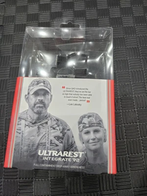 QAD Ultrarest HDX Black RH Arrow Rest  - Image 1 of 4