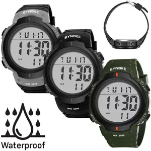 Men Women Digital Watch Waterproof Military Sports Tactical Wrist Watches Gift - Picture 1 of 28