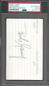 Bob Gainey CANADIENS SIGNED AUTOGRAMM 3x5 INDEX CARD PSA / DNA AUTHENTIC A - Bild 1 von 2