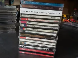 Lot 31 Classical Music CDs Collect Orchestra Mozart Bartok Bach Violin Concerto - Picture 1 of 4