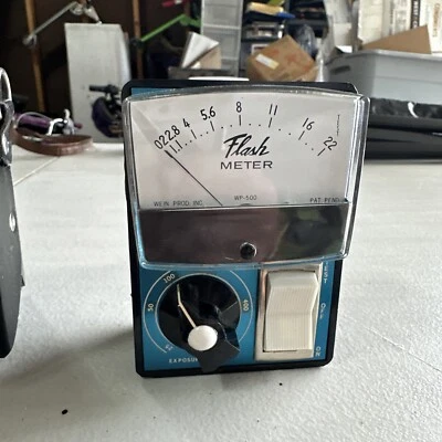 Medidor Flash Wein WP500-B De Colección Con Recibo Original e Instrucciones Foto 1 de 4